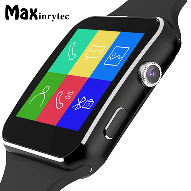 Bluetooth X6 Smart Watch Men Relojes SIM TF Card relogio reloj inteligente Wearable Device Smartwatch For Android Phone
Bluetooth X6 Smart Watch Men Relojes SIM TF Card relogio reloj inteligente Wearable Device Smartwatch For Android Phone