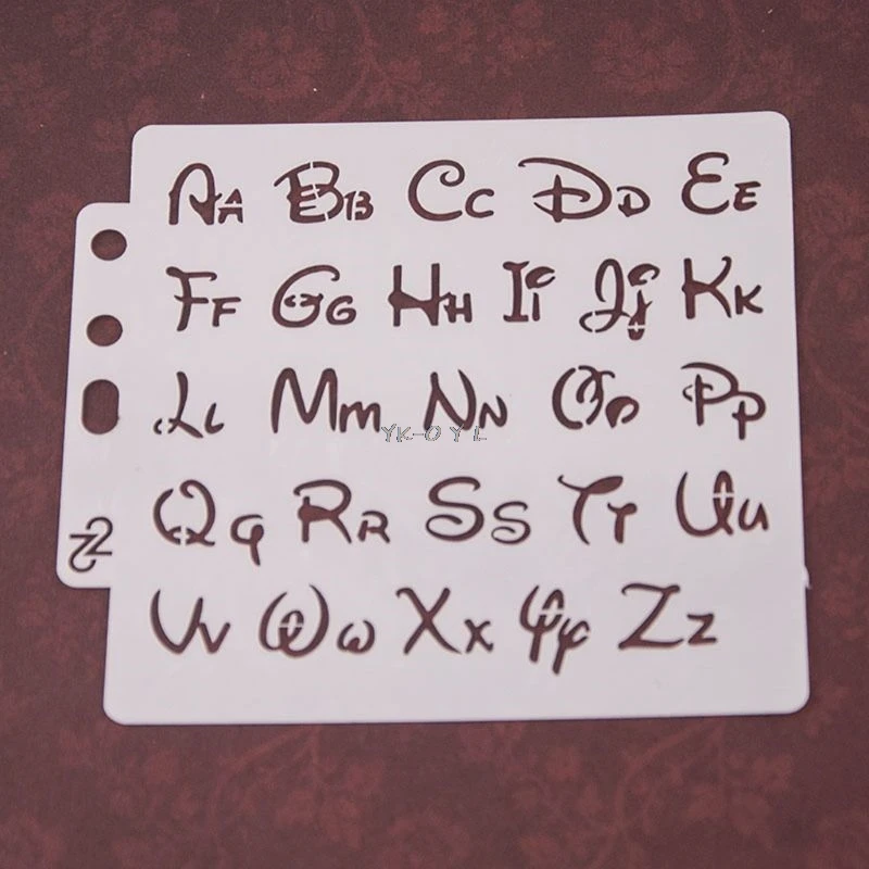 Alphabet Letter Stencils Template Painting Scrapbooking Embossing Stamping Album Card DIY
Alphabet Letter Stencils Template Painting Scrapbooking Embossing Stamping Album Card DIY