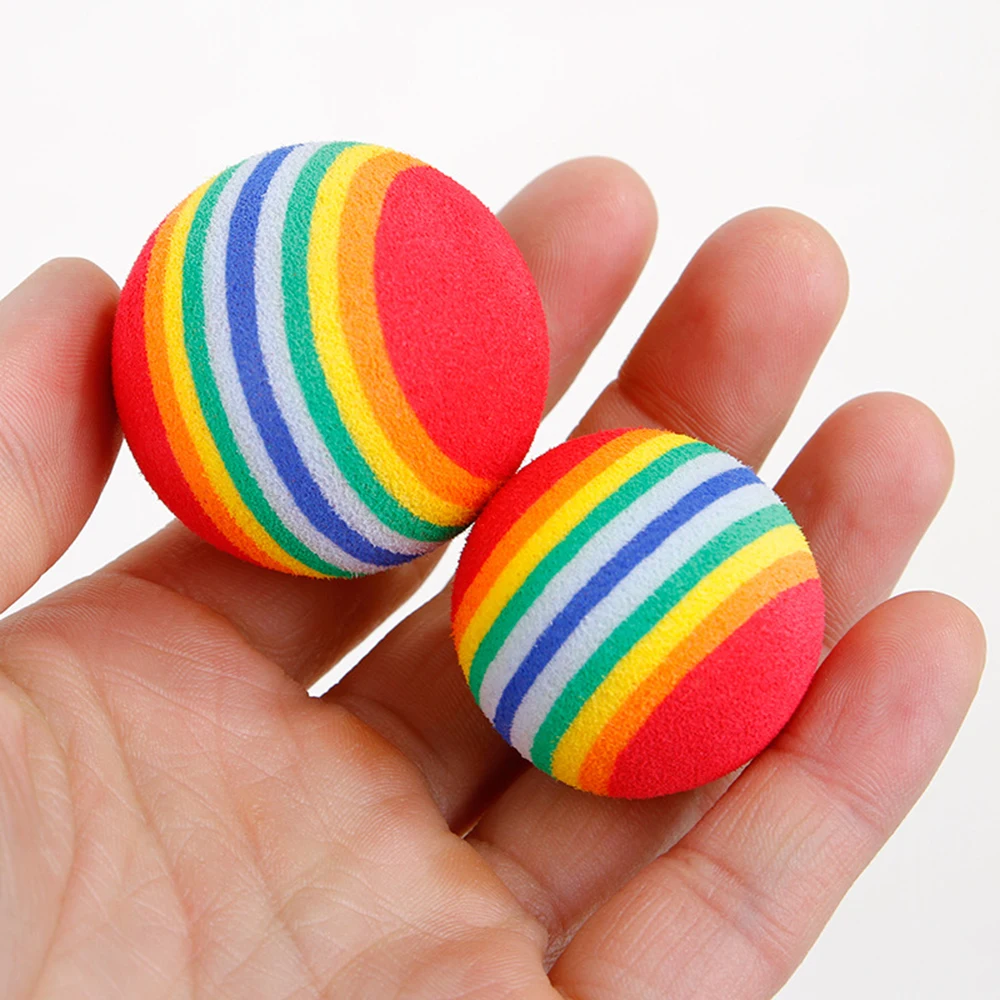 3.5/4.2cm Rainbow Pet Ball Toy Dog Toys Ball Training Dogs Play Chewing Rattle Scratch Toy Pets Dog Chew Toys
3.5/4.2cm Rainbow Pet Ball Toy Dog Toys Ball Training Dogs Play Chewing Rattle Scratch Toy Pets Dog Chew Toys