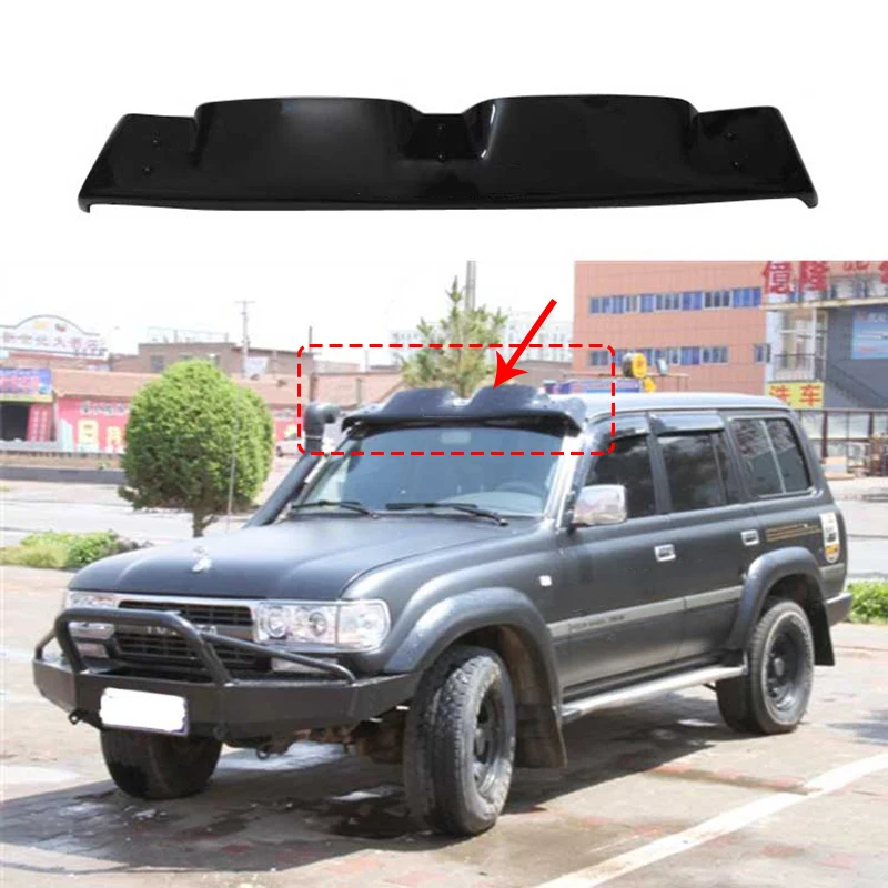 Car Styling For Toyota Land Cruiser LC80 FJ80 4500 1991-1997 Black front spoiler Sun visor
Car Styling For Toyota Land Cruiser LC80 FJ80 4500 1991-1997 Black front spoiler Sun visor