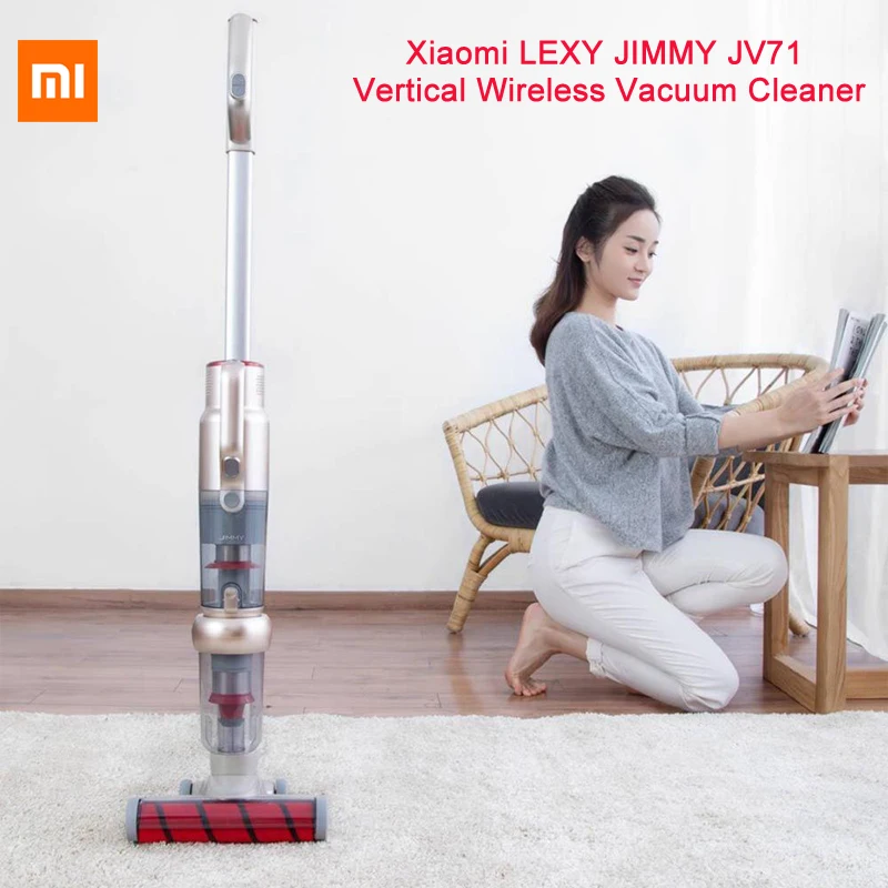 Global version Xiaomi JIMMY JV71 Vertical Wireless Vacuum Cleaner Handheld vertical wireless for smart home automatically
Global version Xiaomi JIMMY JV71 Vertical Wireless Vacuum Cleaner Handheld vertical wireless for smart home automatically