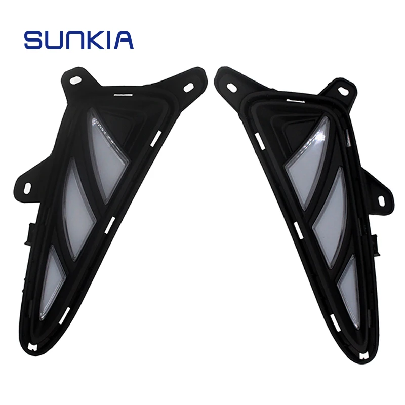 SUNKIA Car Styling LED DRL Daytime Running Light for Toyota CHR CH-R 2016 2017 2018 Daylight Fog Lamp Decoration
SUNKIA Car Styling LED DRL Daytime Running Light for Toyota CHR CH-R 2016 2017 2018 Daylight Fog Lamp Decoration