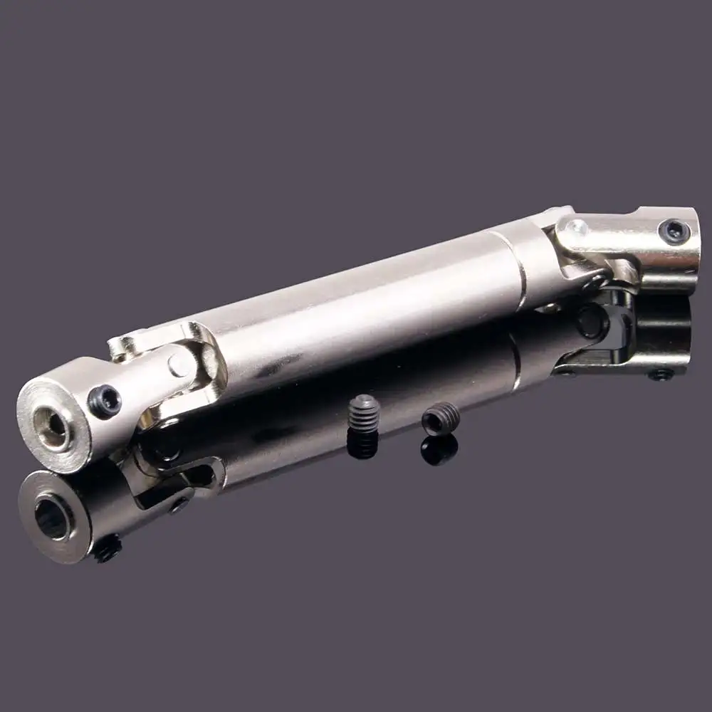 SCX10 Upgrade Stainless Steel Universal Drive Shaft CVD110-155mm 90-115mm D90 For 1/10 Scale Models RC Car AXIAL Crawler TF2
SCX10 Upgrade Stainless Steel Universal Drive Shaft CVD110-155mm 90-115mm D90 For 1/10 Scale Models RC Car AXIAL Crawler TF2