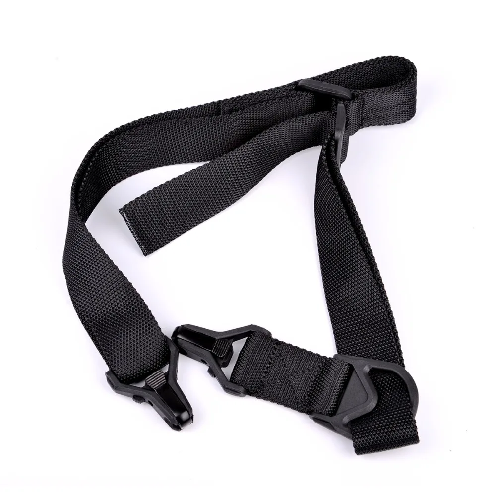 Tactical Strap Black Sling Multi-Mission 1/2-Point Quick Release Airsoft Gun Strap System Paintball Gun Sling for hunting
Tactical Strap Black Sling Multi-Mission 1/2-Point Quick Release Airsoft Gun Strap System Paintball Gun Sling for hunting