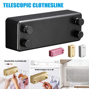 Household Telescopic Stainless Steel Clothesline Non Drill Invisible Clothes String JDH99
Household Telescopic Stainless Steel Clothesline Non Drill Invisible Clothes String JDH99