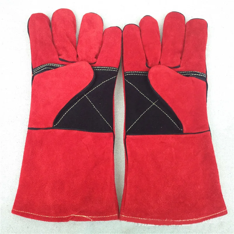 Welder gloves for heat resistant Work Cow Split Leather safety Welding Gloves Protective Garden gloves wear gloves
Welder gloves for heat resistant Work Cow Split Leather safety Welding Gloves Protective Garden gloves wear gloves