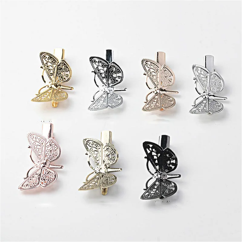 10Pcs/lot Fashion Multi Color Charms Hollow Butterfly Hairpins Metal Butterfly Hair Clip Students Hairpins Hair Accessories
10Pcs/lot Fashion Multi Color Charms Hollow Butterfly Hairpins Metal Butterfly Hair Clip Students Hairpins Hair Accessories
