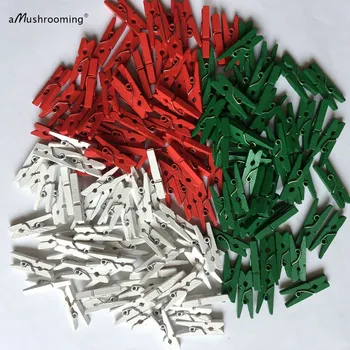 1000x Wholesale Christmas Party Supplies Mini Wooden Clothespins Red White Green Craft Pegs Xmas Tree Decoration
1000x Wholesale Christmas Party Supplies Mini Wooden Clothespins Red White Green Craft Pegs Xmas Tree Decoration