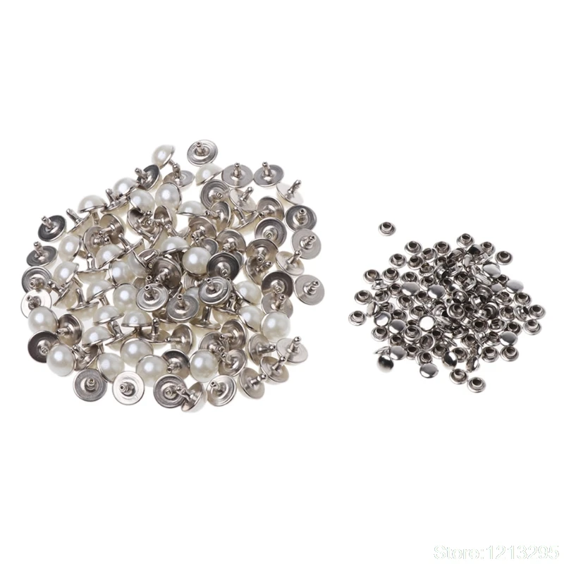100x Rivets Studs 6/8/10mm for DIY Craft Leather Bag Shoes Clothes Decoration W315
100x Rivets Studs 6/8/10mm for DIY Craft Leather Bag Shoes Clothes Decoration W315