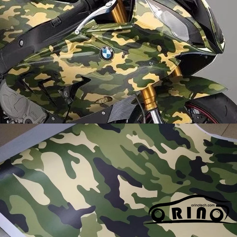 ORINO Army Military Green Camo Film Vinyl With Air Bubble Free Motorcycle Car Wrap Adhesive PVC Camouflage Vinyl Wrap Sticker
ORINO Army Military Green Camo Film Vinyl With Air Bubble Free Motorcycle Car Wrap Adhesive PVC Camouflage Vinyl Wrap Sticker