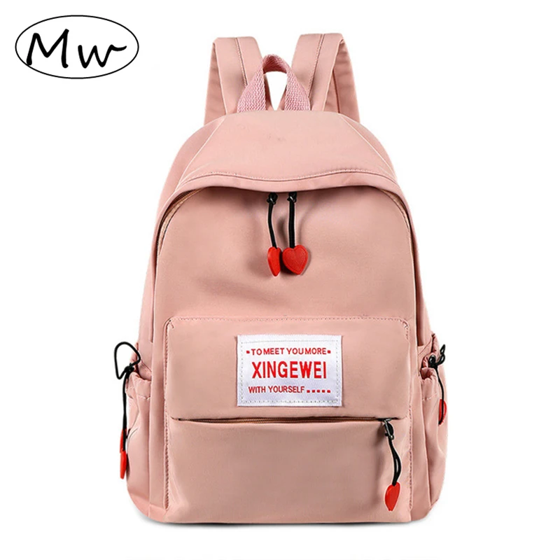 Waterproof Casual Travel Backpack For Women Summer Pink School Bags For Teenager Girls College Student Book Bag mochilas mujer
Waterproof Casual Travel Backpack For Women Summer Pink School Bags For Teenager Girls College Student Book Bag mochilas mujer