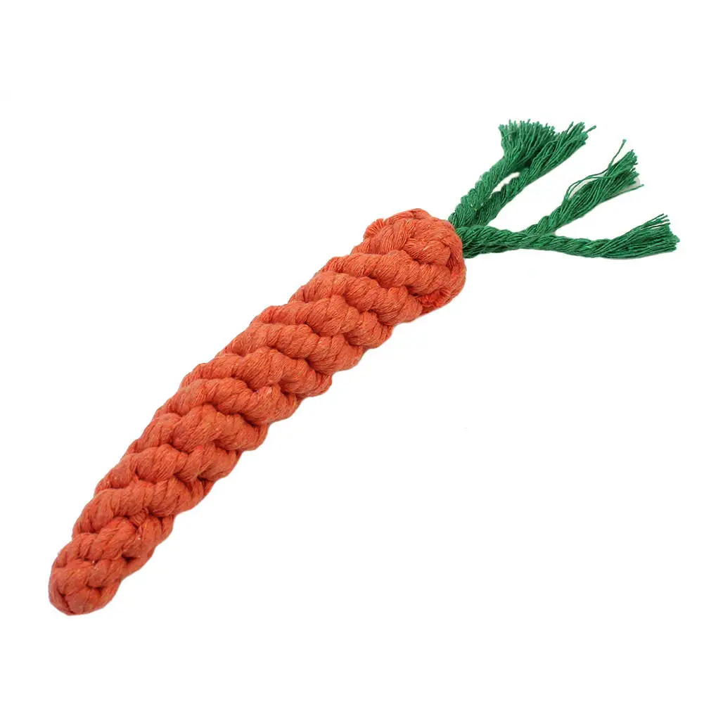 2017 Braided Cotton Rope Weaving Cute Knot Straw Carrot Pet Chew Playing Toys Teeth Cleaning for Hamster Rabbit Rat Dog Cat
2017 Braided Cotton Rope Weaving Cute Knot Straw Carrot Pet Chew Playing Toys Teeth Cleaning for Hamster Rabbit Rat Dog Cat