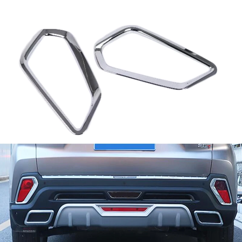 2PCS ABS Chrome Front Rear Reflector Fog Light Lamp Cover Trim Foglight Bumper Molding Garnish For Hyundai ix35 IX 35 2018
2PCS ABS Chrome Front Rear Reflector Fog Light Lamp Cover Trim Foglight Bumper Molding Garnish For Hyundai ix35 IX 35 2018