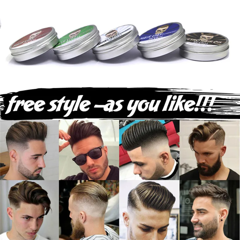 

Fragrance Men Styling Makeup Natural Hairstyle Wax Hair Clay Strong Styling Cream Styling Tools Strong style restoring Pomade