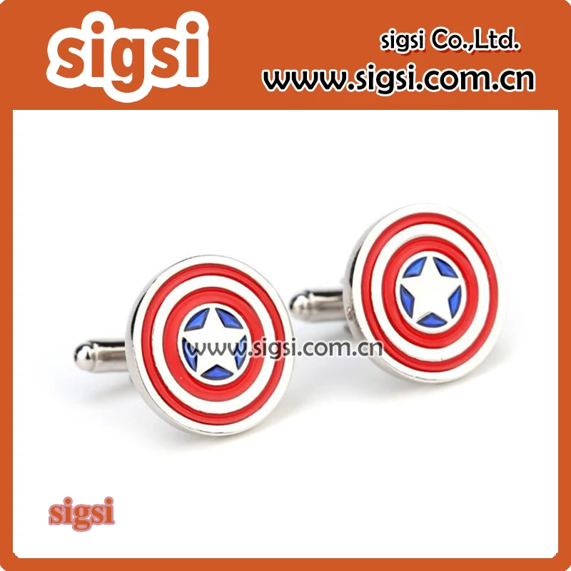 Promotion Captain America Super Hero Cufflinks copper factory supply cufflinks wholesale&retail free shipping
Promotion Captain America Super Hero Cufflinks copper factory supply cufflinks wholesale&retail free shipping