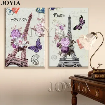 2 Piece Eiffel Tower Wall Art Paintings Large Europe Post Card Decorative Pictures Posters Prints For Living Room Decor No Frame
2 Piece Eiffel Tower Wall Art Paintings Large Europe Post Card Decorative Pictures Posters Prints For Living Room Decor No Frame