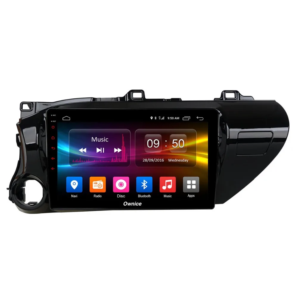 Фото IPS Android 8.1 4G SIM 2GB RAM Car DVD Player RDS Radio Bluetooth 4.1 wifi for Toyota Hilux 2016 2017 2018  Автомобили | Car Multimedia Player (32950637839)