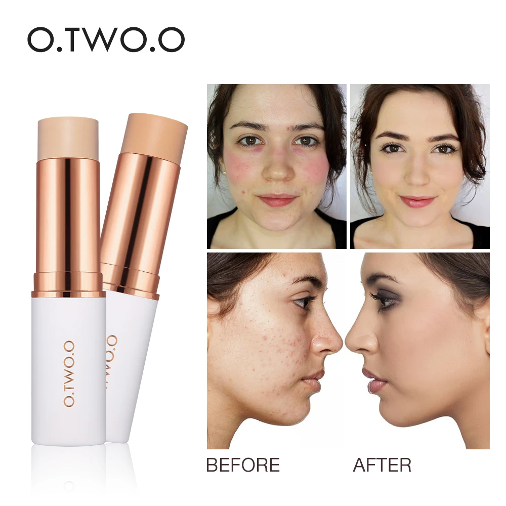 O.TWO.O Magical Concealer Stick Foundation Makeup Full Cover Contour Face Concealer Cream Base Primer Moisturizer Blemish TSLM1
O.TWO.O Magical Concealer Stick Foundation Makeup Full Cover Contour Face Concealer Cream Base Primer Moisturizer Blemish TSLM1