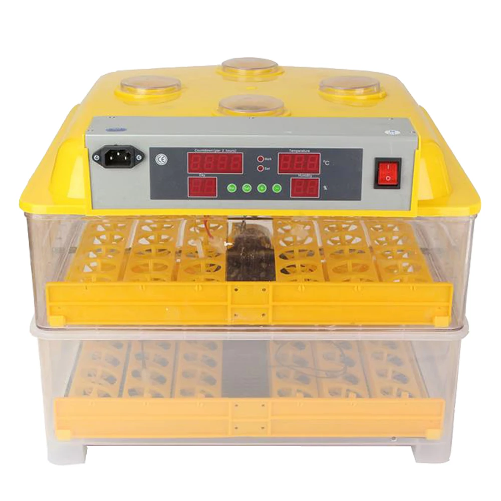96 Eggs Large Capacity Mini Incubator For Chicken Poultry Duck Eggs Automatic Egg Turning Incubator Hatcher
96 Eggs Large Capacity Mini Incubator For Chicken Poultry Duck Eggs Automatic Egg Turning Incubator Hatcher