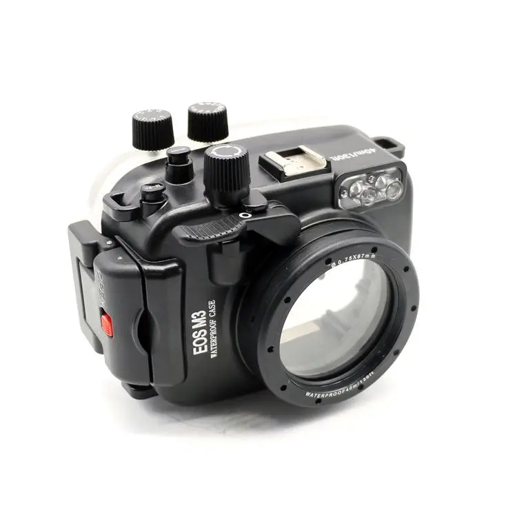 Meikon 40m/130ft waterproof case for Canon EOS M3 (22mm Port) Underwater Camera Housing
Meikon 40m/130ft waterproof case for Canon EOS M3 (22mm Port) Underwater Camera Housing