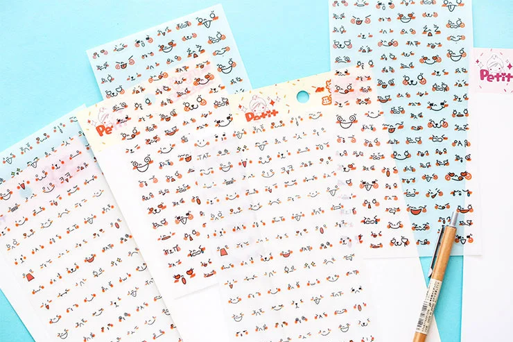 Cute expression sticker pvc diy decoration sticker for album scrapbooking stationery sticker gift for kids
Cute expression sticker pvc diy decoration sticker for album scrapbooking stationery sticker gift for kids