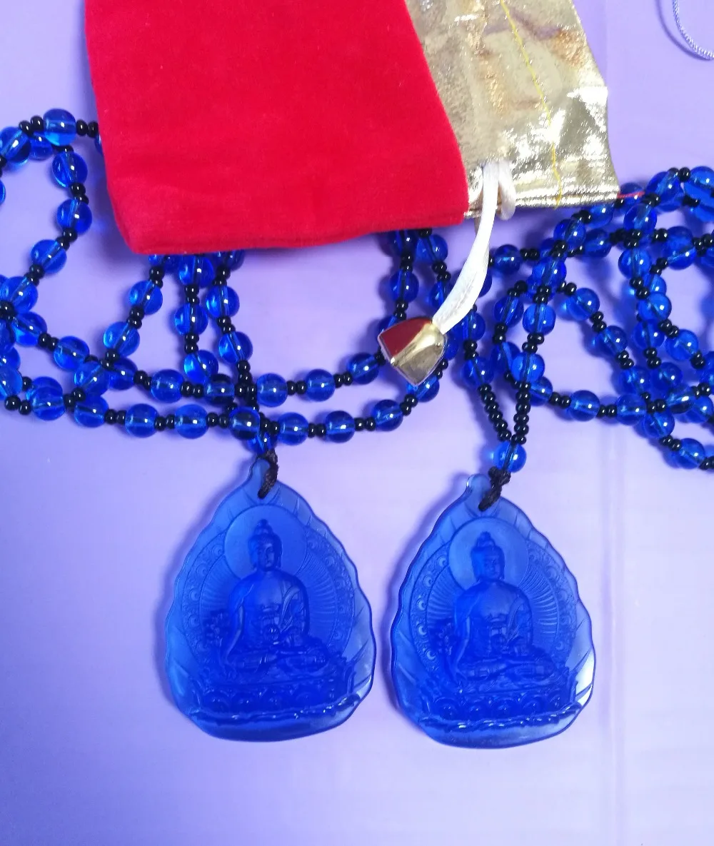 2PCS Greco-Buddhist pocket travel efficacious Buddhist Amulet Safe Bless the Medicine RULAI Guru Buddha Crystal carving Pendant
2PCS Greco-Buddhist pocket travel efficacious Buddhist Amulet Safe Bless the Medicine RULAI Guru Buddha Crystal carving Pendant