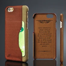 For iPhone 6s Case PU Leather Hard PC Case Cover For iPhone 6 6s 7 Plus Wallet Card Slot Holder Back Case for iPhone 6s 7 Fundas