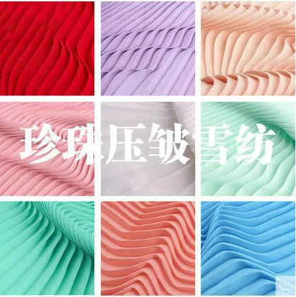Chiffon lace fabric pleated shirt fabric organ knot crushed summer dress diy accessories 150cm wide Straightened measurement
Chiffon lace fabric pleated shirt fabric organ knot crushed summer dress diy accessories 150cm wide Straightened measurement