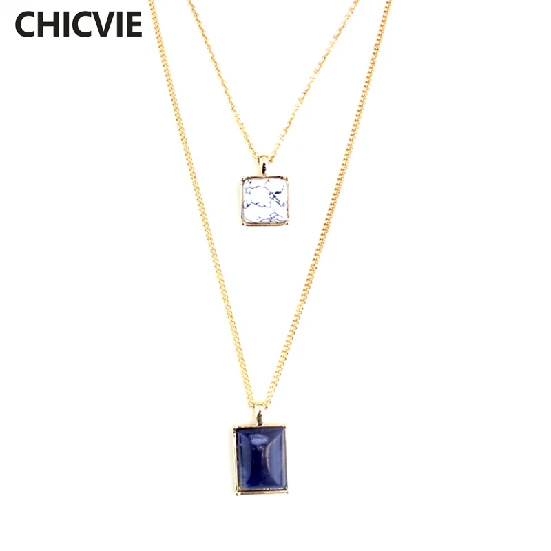 CHICVIE Long Multi Layer Necklace & Pendants Vintage Gold Color Necklace For Women Jewelry SNE160096105
CHICVIE Long Multi Layer Necklace & Pendants Vintage Gold Color Necklace For Women Jewelry SNE160096105