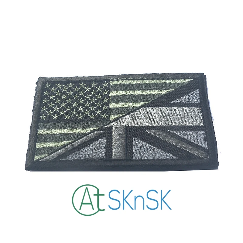 Wholesale British American Embroidered Flag Patches Clothing Bag Jacket Sew-on Nation Country Patch for Decorating Applique
Wholesale British American Embroidered Flag Patches Clothing Bag Jacket Sew-on Nation Country Patch for Decorating Applique