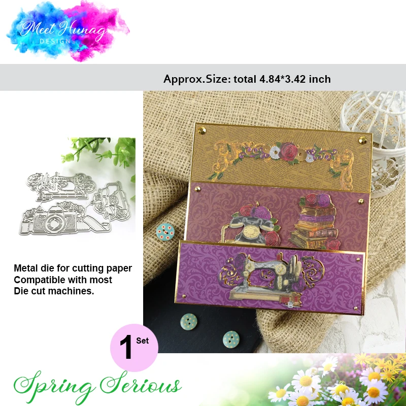 scrapbooking Vintage camera telephone Metal steel cutting dies Diy sewing machine Dies Cut for Decorative Embossing Paper Cards
scrapbooking Vintage camera telephone Metal steel cutting dies Diy sewing machine Dies Cut for Decorative Embossing Paper Cards
