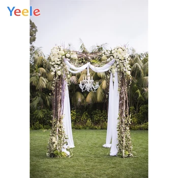Yeele Wedding Photocall Tropical Trees Curtain Flower Frame Lawn Photography Backgrounds Photographic Backdrops for Photo Studio
Yeele Wedding Photocall Tropical Trees Curtain Flower Frame Lawn Photography Backgrounds Photographic Backdrops for Photo Studio