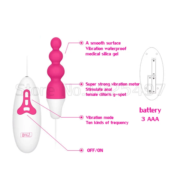 Анальный Вибратор Массажер