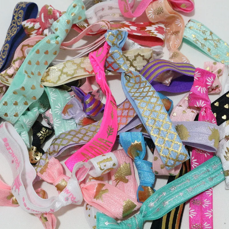20 Pcs/Pack foil printed color solid Color Girls' knotted FOE Hair Ropes Elastic Hair Ties Women Hair Accessories
20 Pcs/Pack foil printed color solid Color Girls' knotted FOE Hair Ropes Elastic Hair Ties Women Hair Accessories