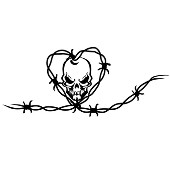 Skull Barb Wire Heart Tribal Car Truck Window Vinyl Decal Sticker Vinyl Hobby Car Bumper Sticker
Skull Barb Wire Heart Tribal Car Truck Window Vinyl Decal Sticker Vinyl Hobby Car Bumper Sticker