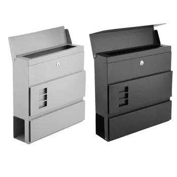NEW DE AL7016 Lockable Mailbox Stainless Steel Letter Box With Newspaper Holder Practical Letterbox Wall Mounted Postbox
NEW DE AL7016 Lockable Mailbox Stainless Steel Letter Box With Newspaper Holder Practical Letterbox Wall Mounted Postbox
