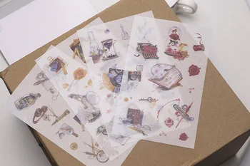 4pcs antique articles paper sticker Organizer Calendar Diary Book Planner Sticker Scrapbook Decoration papeleria sale
4pcs antique articles paper sticker Organizer Calendar Diary Book Planner Sticker Scrapbook Decoration papeleria sale