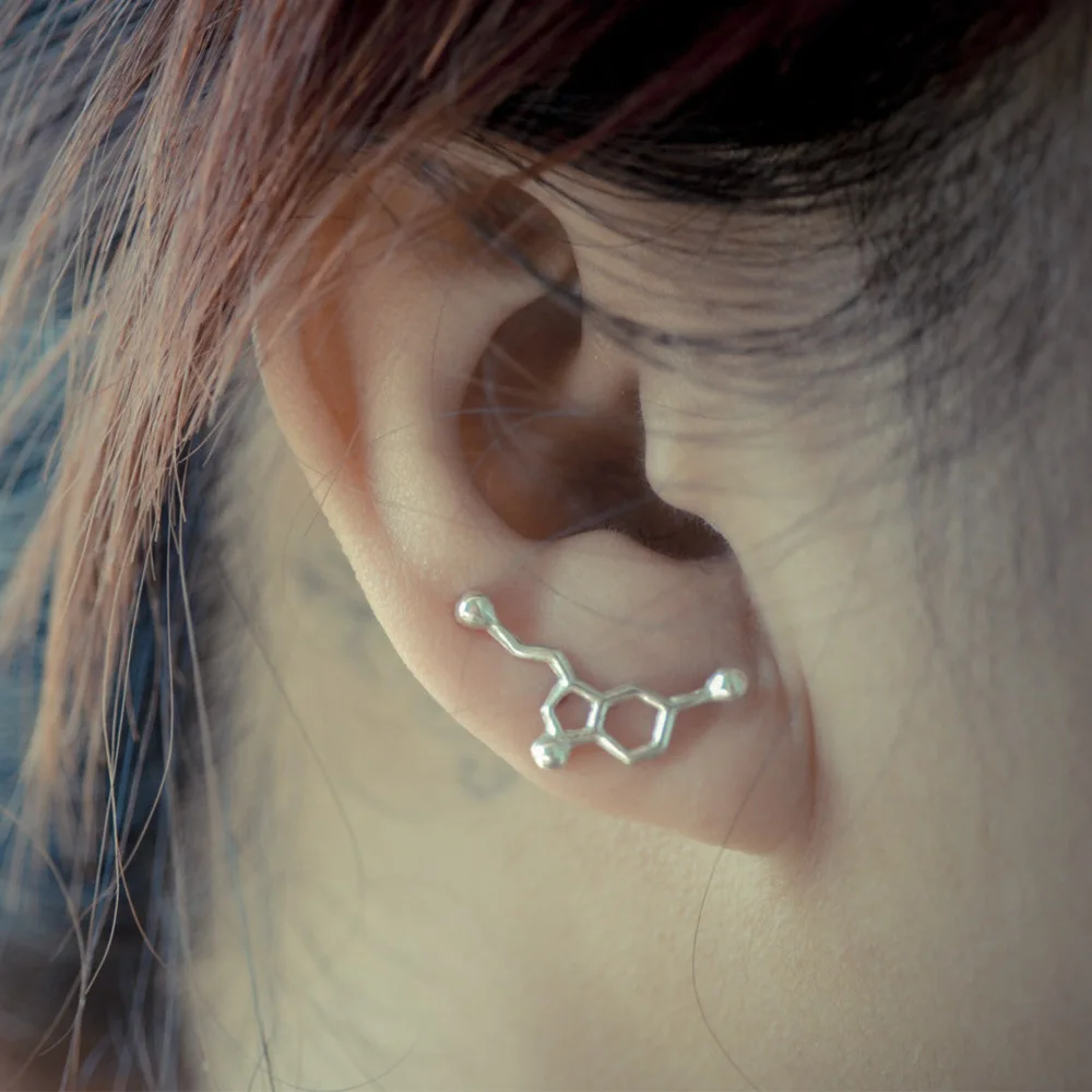 Caffeine Molecule Stud Earrings Biochemistry Molecule DNA, Biology Jewelry Gifts for Women
Caffeine Molecule Stud Earrings Biochemistry Molecule DNA, Biology Jewelry Gifts for Women