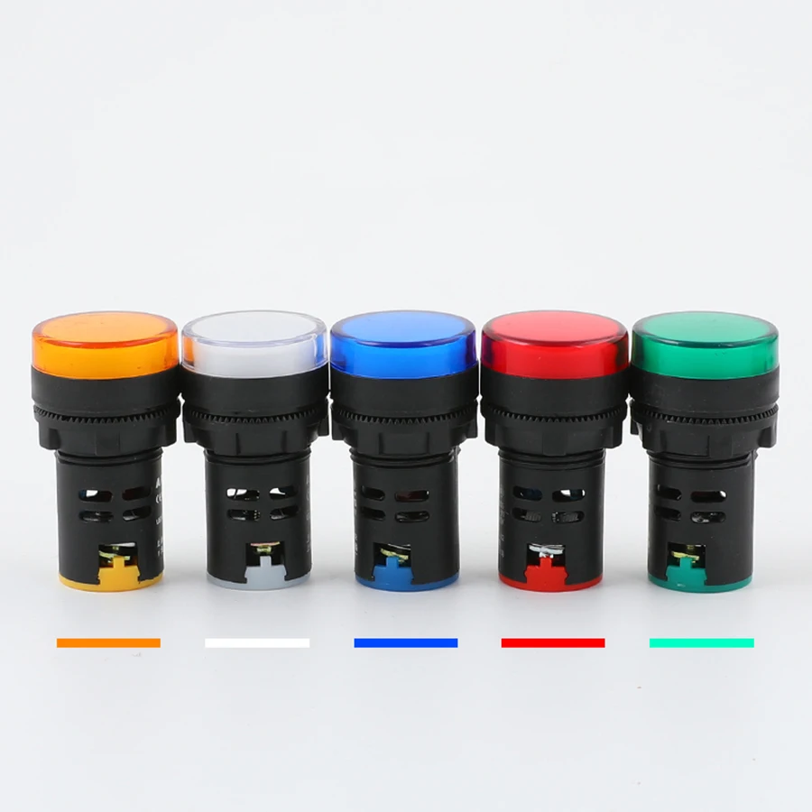 LED Power Indicator 6V 12V 24V 36V 48V 110V 220V 380V 22mm Panel Mount Pilot Signal Light Lamp
LED Power Indicator 6V 12V 24V 36V 48V 110V 220V 380V 22mm Panel Mount Pilot Signal Light Lamp