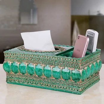 Creative European Retro Resin Multi-function Tissue Box Remote Control Mobile Phone Storage Box Home Decoration
Creative European Retro Resin Multi-function Tissue Box Remote Control Mobile Phone Storage Box Home Decoration