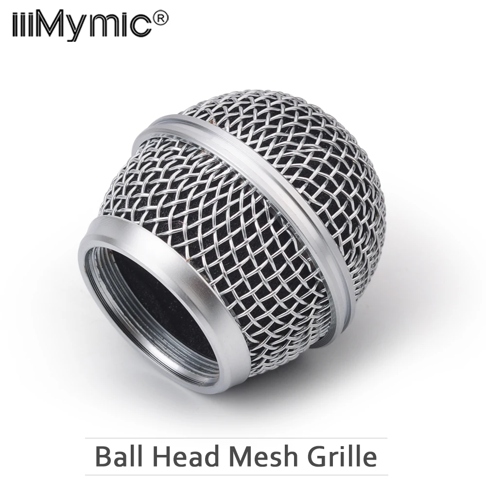 1PCS New Replacement Ball Head Mesh Microphone Grille for Shure SM 58 SM58S SM58LC BETA58 BETA58A
1PCS New Replacement Ball Head Mesh Microphone Grille for Shure SM 58 SM58S SM58LC BETA58 BETA58A