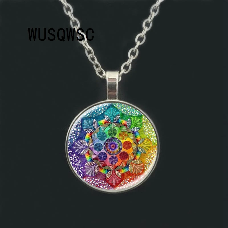 WUSQWSC Fashion glass pendant necklace vintage silver chain necklace classic colorful jewelry crystal cabochon necklace
WUSQWSC Fashion glass pendant necklace vintage silver chain necklace classic colorful jewelry crystal cabochon necklace