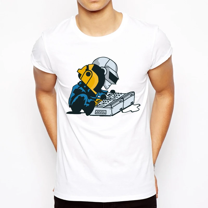 Funny Design Daft Punk t shirt Men anime T-Shirt Men Tops boy Short Sleeve t-shirt top Tee Clothes
Funny Design Daft Punk t shirt Men anime T-Shirt Men Tops boy Short Sleeve t-shirt top Tee Clothes
