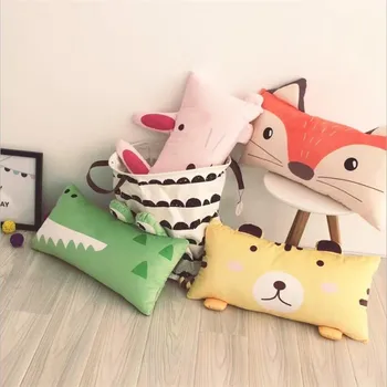 Nordic style cute long back cushion with velboa cover Washable cartoon animals long back cushion Big pillow pacify dolls 
Nordic style cute long back cushion with velboa cover Washable cartoon animals long back cushion Big pillow pacify dolls