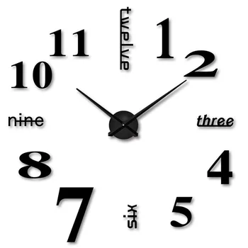 Wall Clock Watch Acrylic Mirror Wall Sticker Clock 3d Diy Roman Numeral Mute Stickers Home Decoration Living Room Quartz Needle
Wall Clock Watch Acrylic Mirror Wall Sticker Clock 3d Diy Roman Numeral Mute Stickers Home Decoration Living Room Quartz Needle