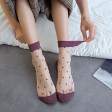Transparent Women Sock Summer Sheer Fashion Socks Women's Shiny Mesh Sexy Glitter Short Candy Cotton Cute Casual Socks Female
Transparent Women Sock Summer Sheer Fashion Socks Women's Shiny Mesh Sexy Glitter Short Candy Cotton Cute Casual Socks Female