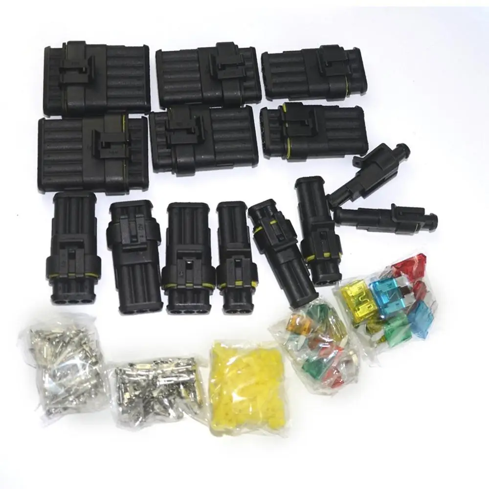 Waterproof Wire Auto Connector Plug Car Electrical Connector Box Set 1 to 6 Way And Blade Fuse Essential Replacement
Waterproof Wire Auto Connector Plug Car Electrical Connector Box Set 1 to 6 Way And Blade Fuse Essential Replacement