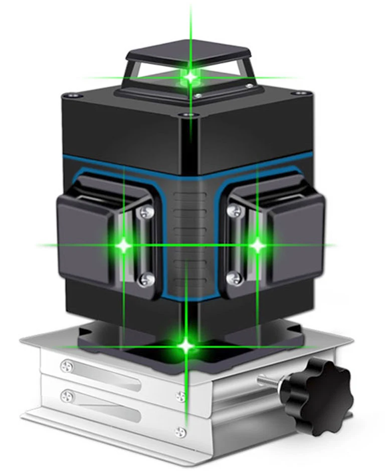 Professional 16 Line 3D laser level 360 Vertical And Horizontal Laser Level Self-leveling Cross Line 3D Laser Level Green line
Professional 16 Line 3D laser level 360 Vertical And Horizontal Laser Level Self-leveling Cross Line 3D Laser Level Green line