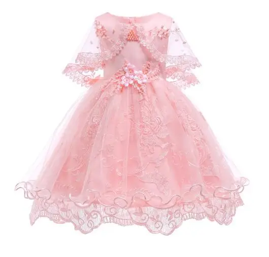 Платье для девочки-младенца 6 м аксессуары кукол-новорожденных платье принцессы