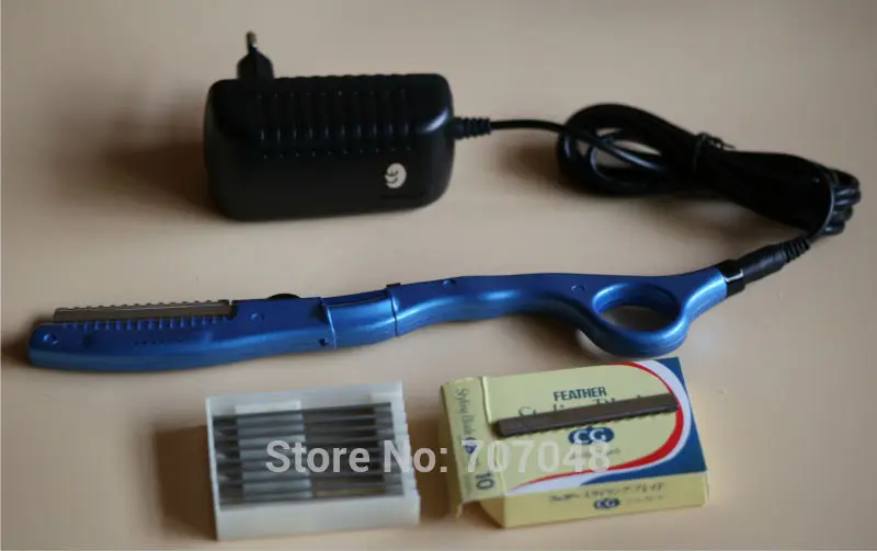 Free shipping Ultrasonic hot vibrating Razor for hair cut /hair beauty salon and 10 pieces of blades hair razor
Free shipping Ultrasonic hot vibrating Razor for hair cut /hair beauty salon and 10 pieces of blades hair razor